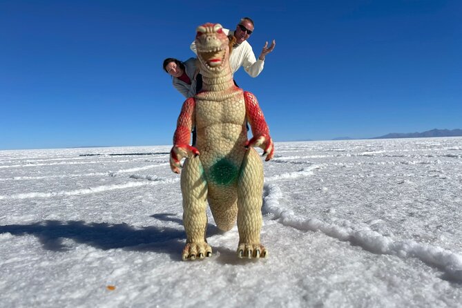 3-Day Uyuni Salt Flat Tour with Sunset and Red Lagoons - Day 1: rusted trains and the white Salar