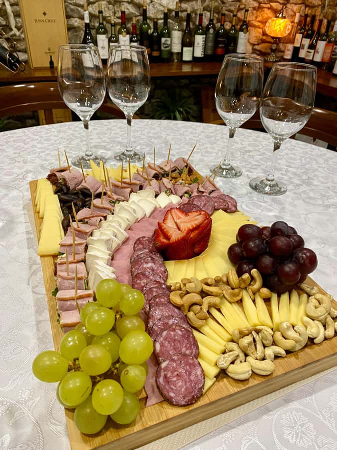 Bolivia: Bolivian Wine Tasting with Charcuterie Board - Local cheese and cold cuts prepared by a chef