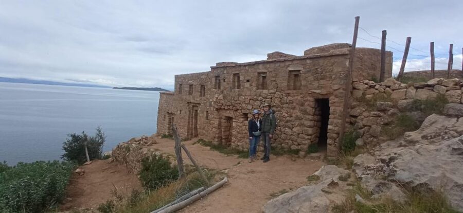 From La Paz: Day Tour Copacabana Titicaca Lake & Sun Island - From La Paz to Copacabana by morning bus
