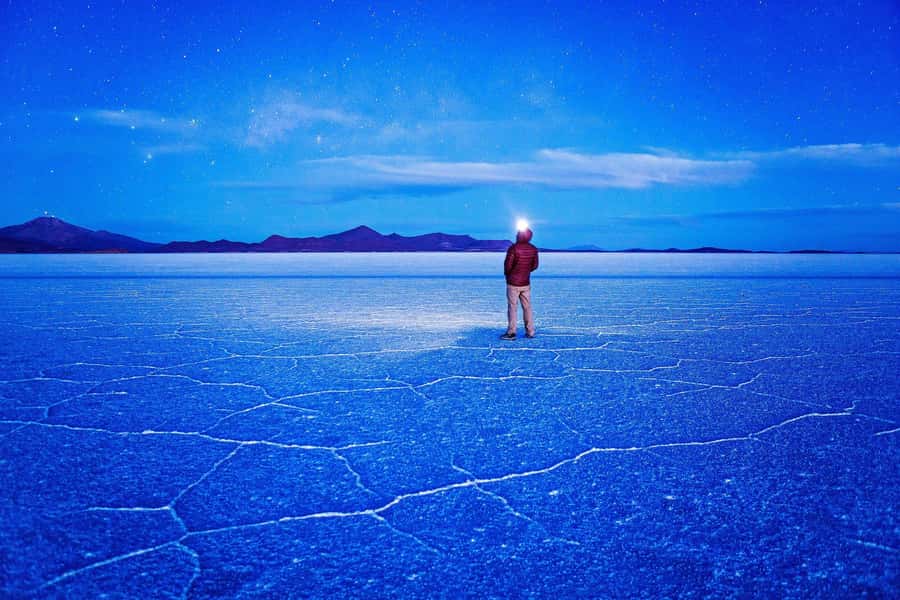From Uyuni: Uyuni Salt Flats full day - Crossing the salt eyes into the Salar de Uyuni