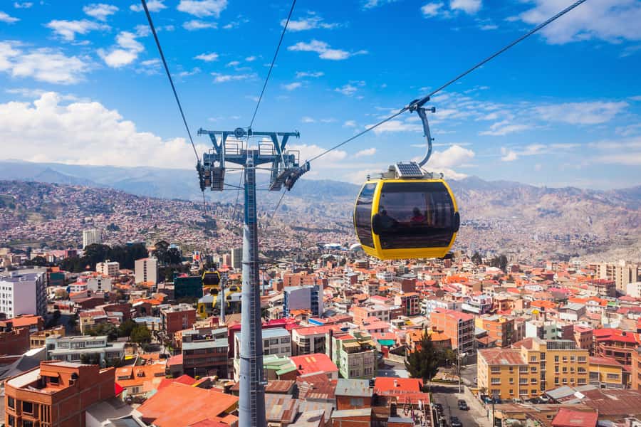 La Paz: Cable Car, Cemetery, Shaman, and El Alto Tour - Using minibuses and cable cars like a local