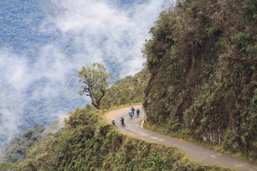 La Paz | Death by Bike Route | Lunch - Stage Two: 10 kilometers on Death Road