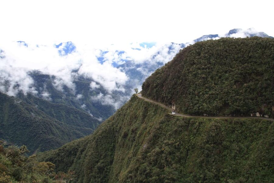 La Paz | Death by Bike Route | Lunch - Stage Three: 32 kilometers toward Yolosa