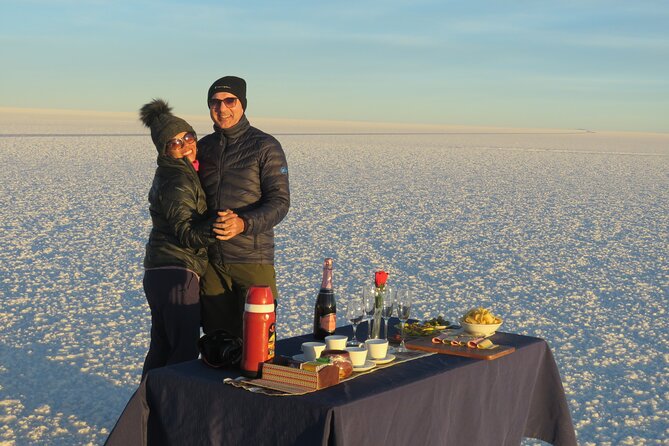 Private Day Trip Salar de Uyuni - Colchani shows the human side of the salt trade