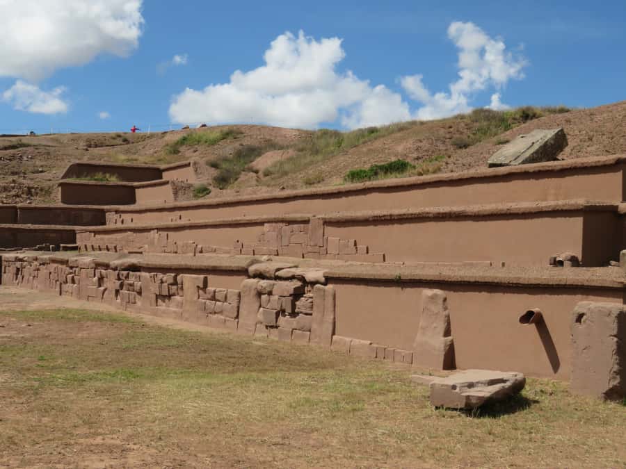 Private Tour of Tiwanaku Ruins from La Paz - Walking Through Akapana and Kantatalite