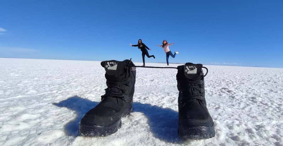 Salt Flat Uyuni from Uyuni - Colchani’s salt crafts and local trade