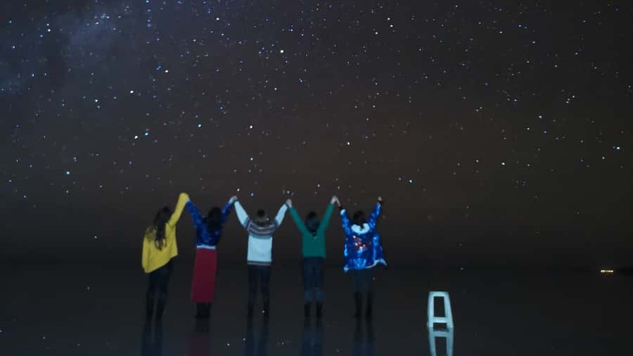UYUNI SALT FLAT: SUNSET & STARLIGHT EXPERIENCE - Colchani and the working side of the salt