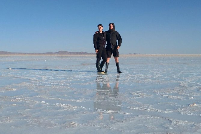 Visit to Uyuni Salt Flats from La Paz Bolivia by Bus - Sunset, snacks, and the ride back to La Paz